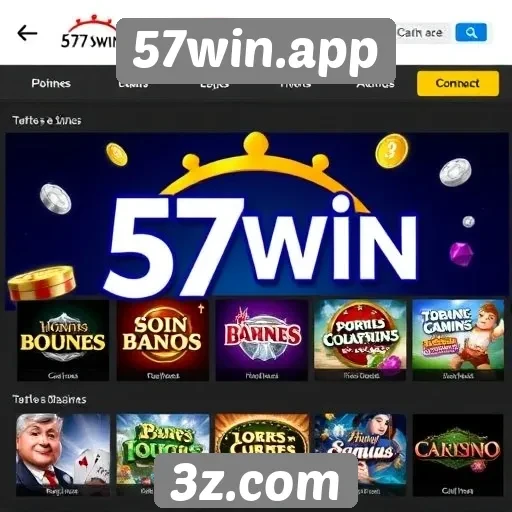 57win.app oferece ampla gama de jogos de cassino