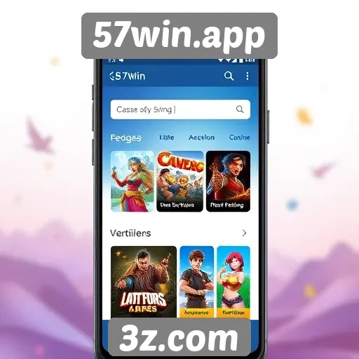 Facilidade de navegação no 57win.app