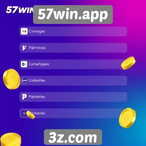 Opções de pagamento disponíveis no 57win.app