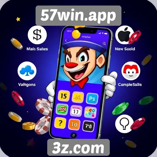 Análise das funcionalidades do site 57win.app