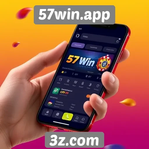 Experiência do usuário no 57win app